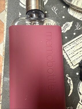 memobottle Slim Flask in Dusty Rose